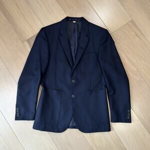 Burberry London Stirling Blazer Sport Jacket Men’s Euro 48 USA 38 Slim